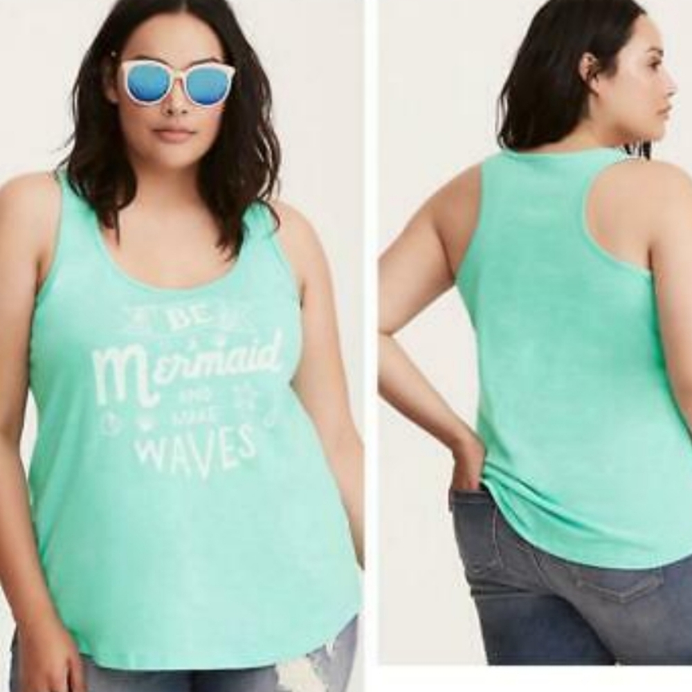 Torrid Be A Mermaid Tank Top